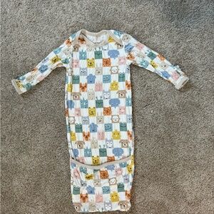 Little Sleepies infant sleep gown